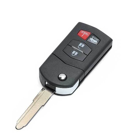 Keyless Factory KeylessFactory: 2009-2010 MAZDA 6 REMOTE FLIP KEY 4B TRUNK / FCC: 5WK43451E RK-MZ-451-4
